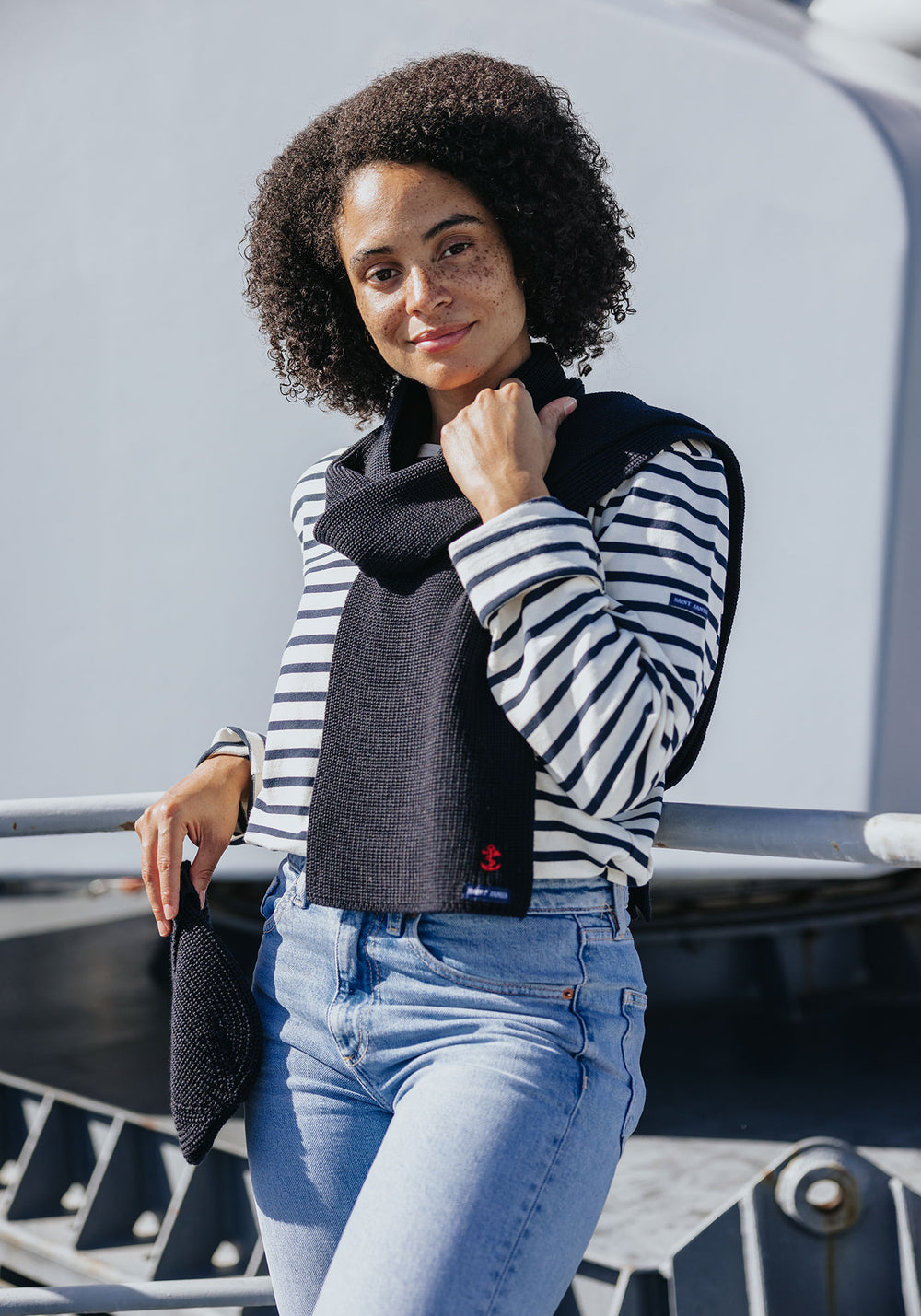 Bufanda Emerillon x Marina Nacional (NAVY)