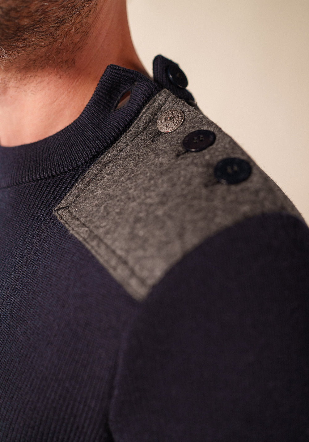 Mercantour Jumper (NAVY/GRIS)