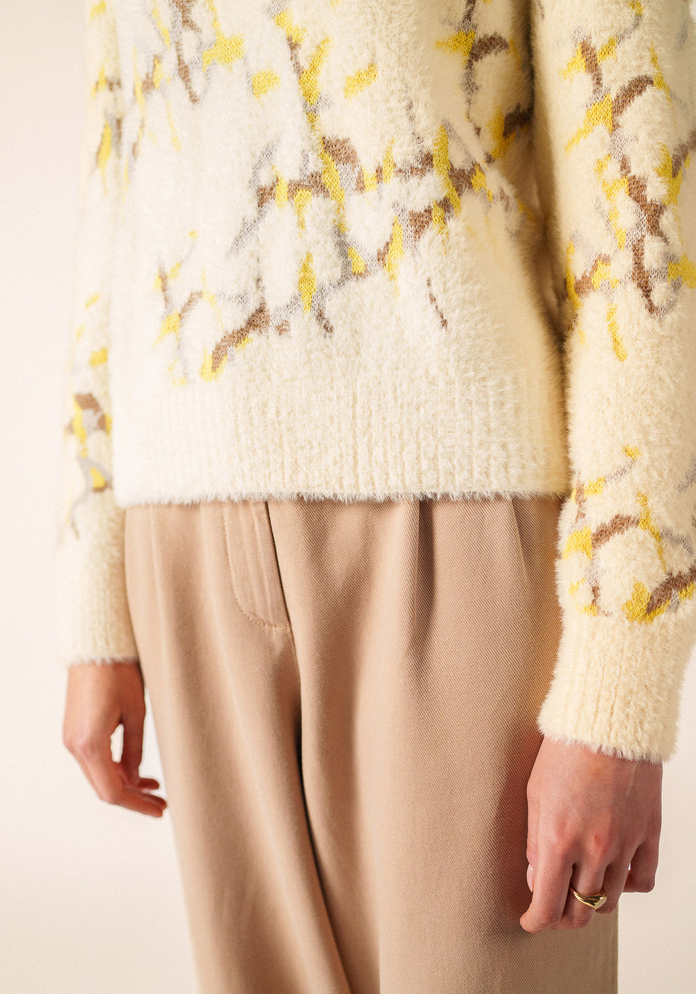Leeds Jumper (BLANC D'HIVER/BEIGE/AUBE)