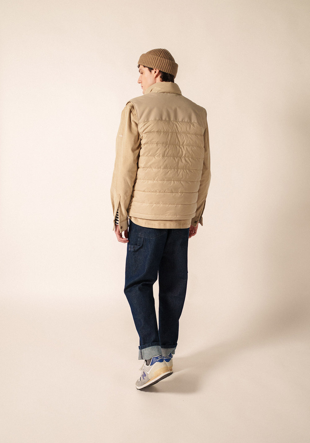 St Nino Puffer Jacket (BEIGE)