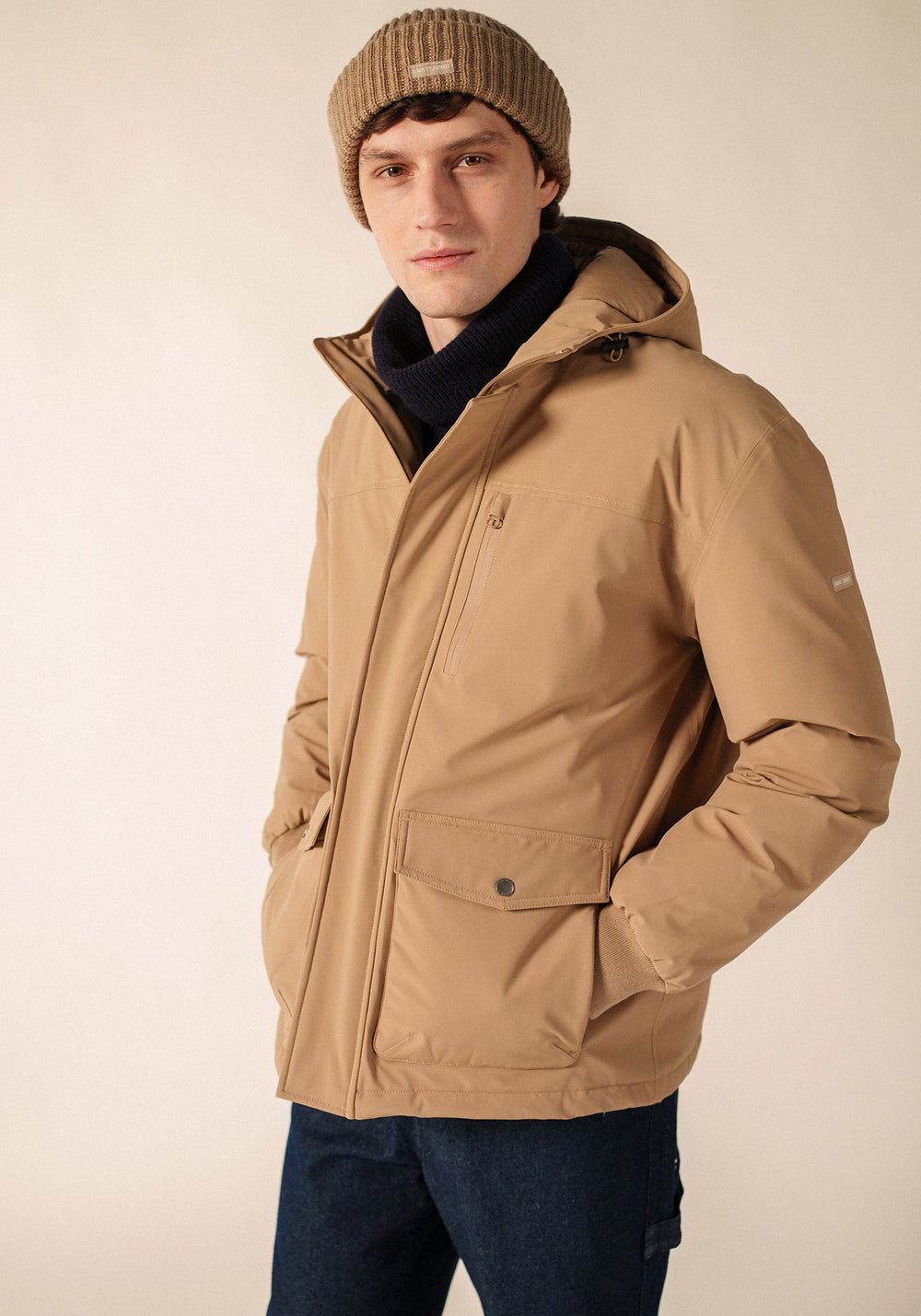 St Odin Coat (BEIGE FONCE)