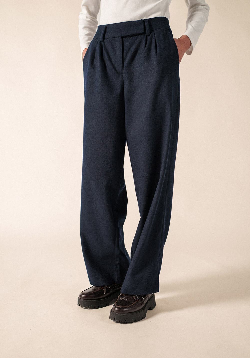 Bianca Trousers (NAVY)