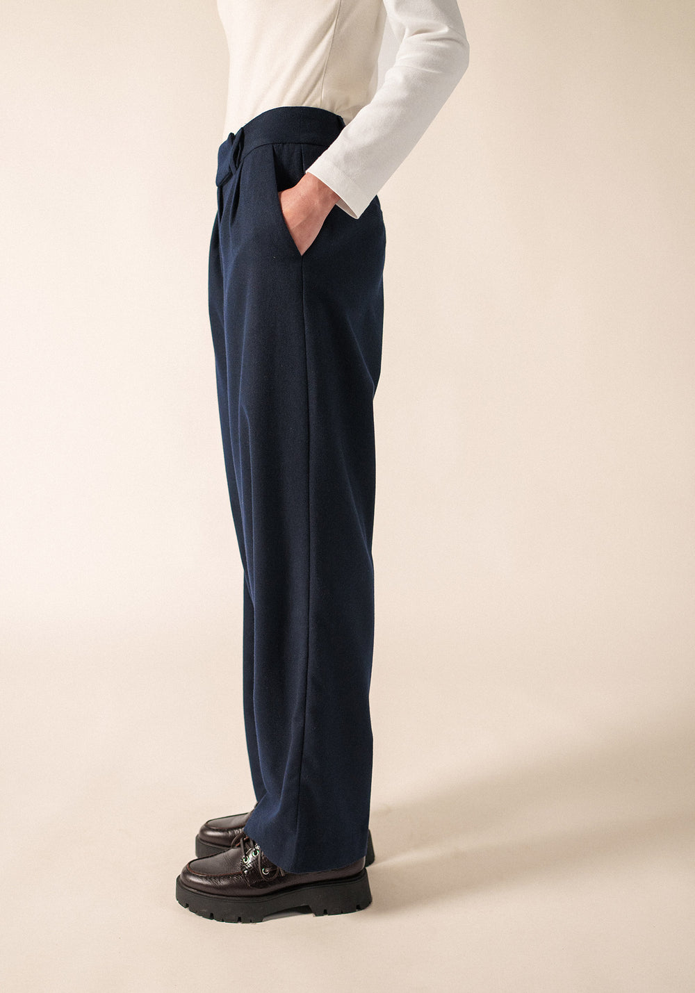 Bianca Trousers (NAVY)