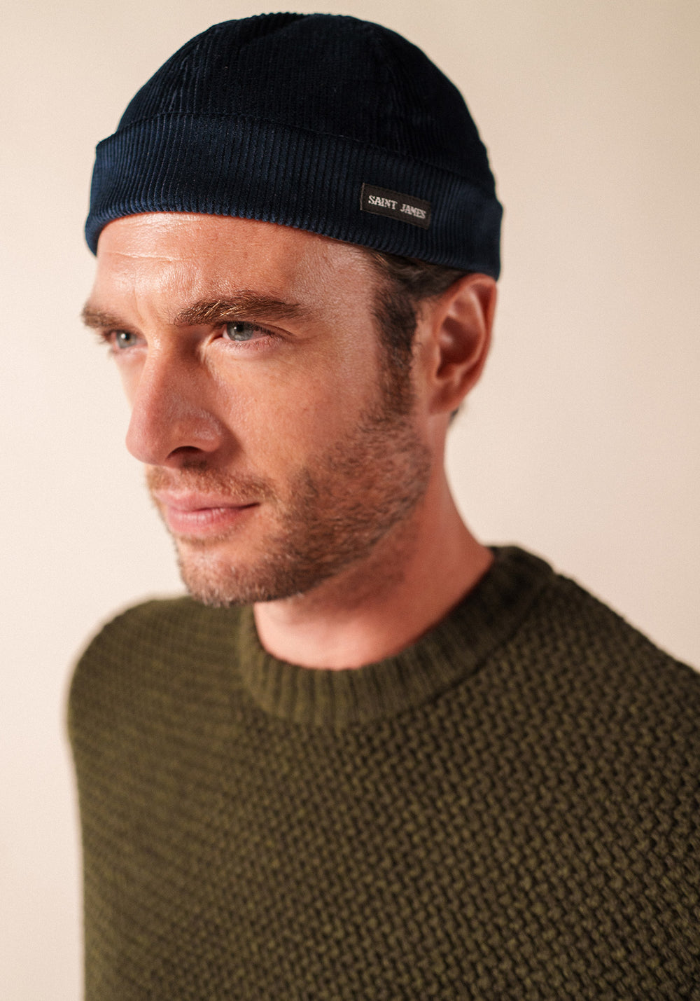 Miki Velvet Beanie (MARINE)