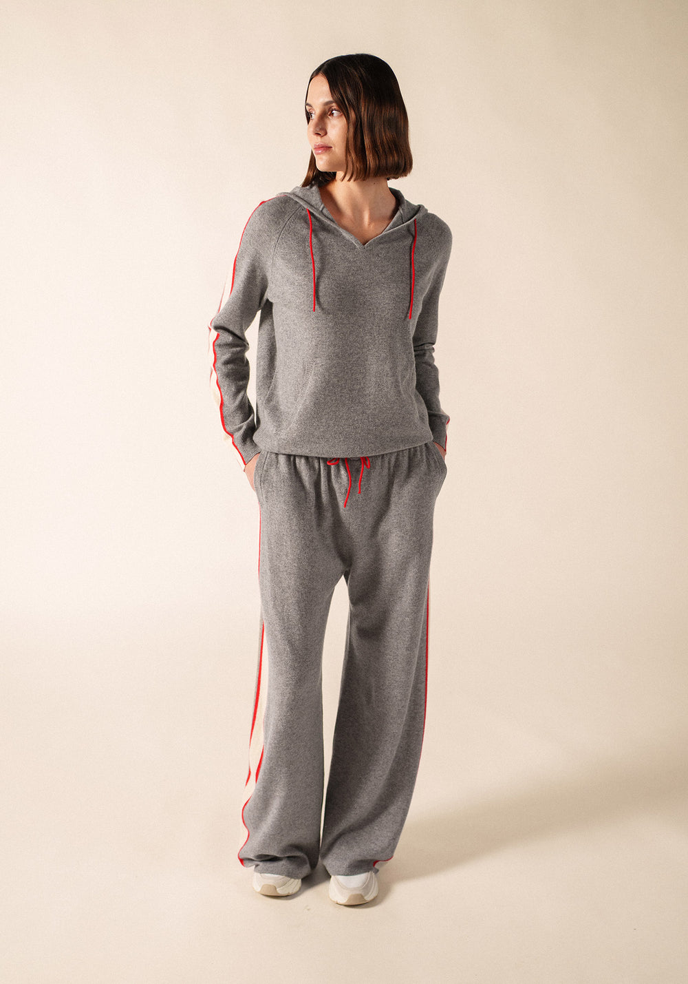 Sudadera Byron Bay x Collette Dinnigan (GRIS CHINE/ECUME/TULIPE)
