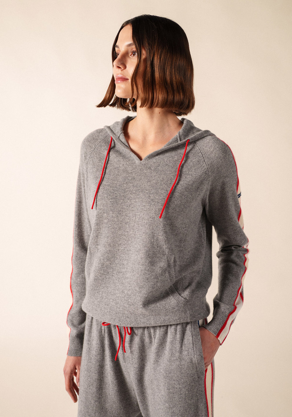 Sudadera Byron Bay x Collette Dinnigan (GRIS CHINE/ECUME/TULIPE)