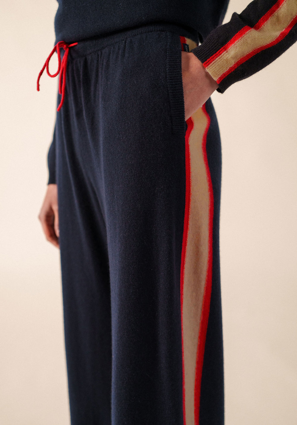 Pantalones Sorrento x Collette Dinnigan (AZUL MARINO/CAMEL/TULIPE)