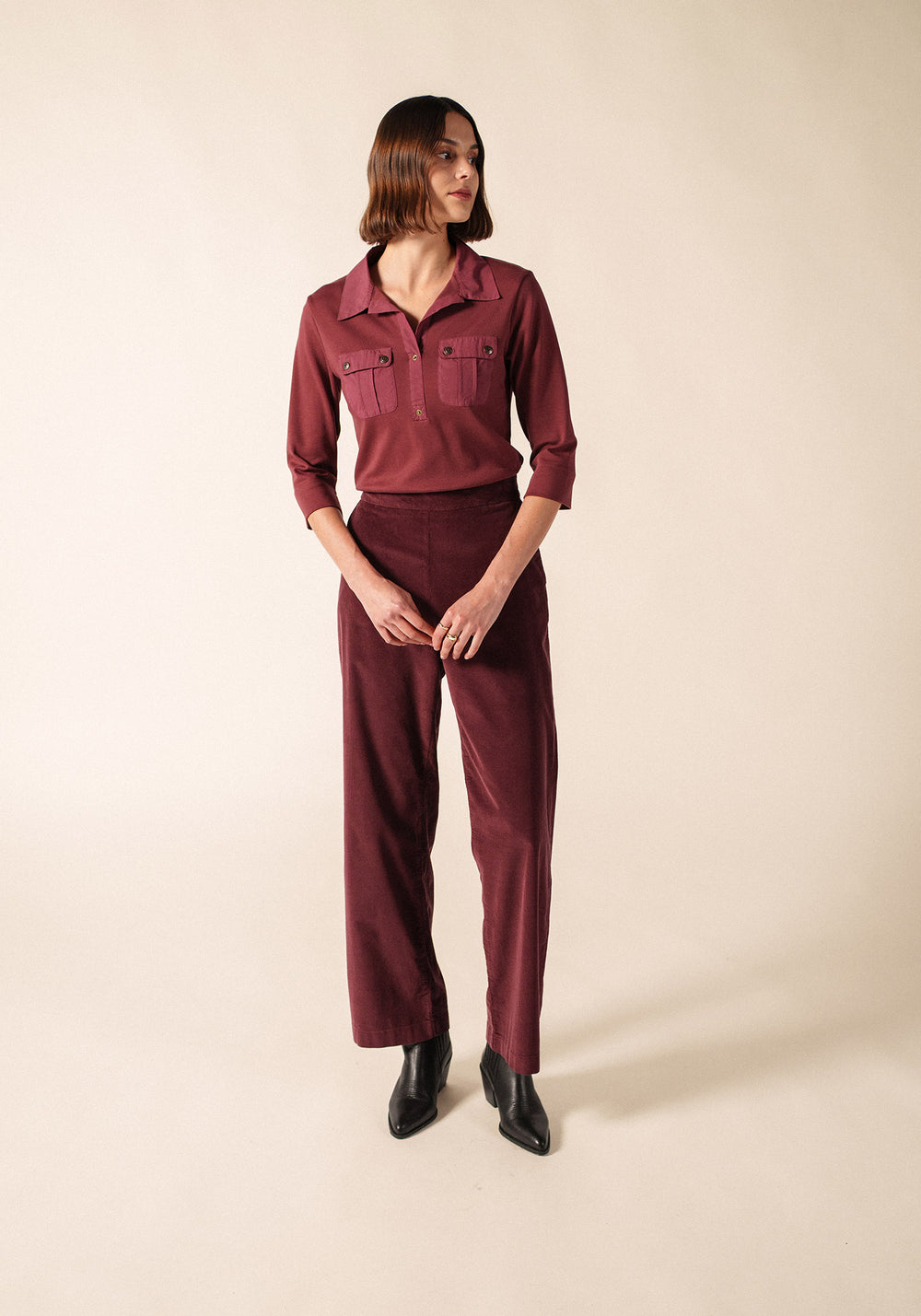 Oléron polo shirt (TWEED)