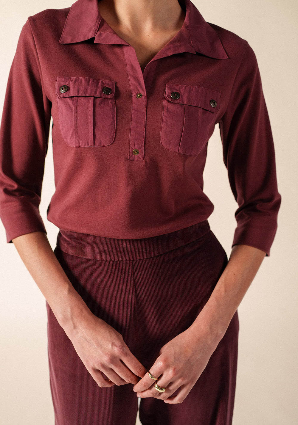 Oléron polo shirt (TWEED)