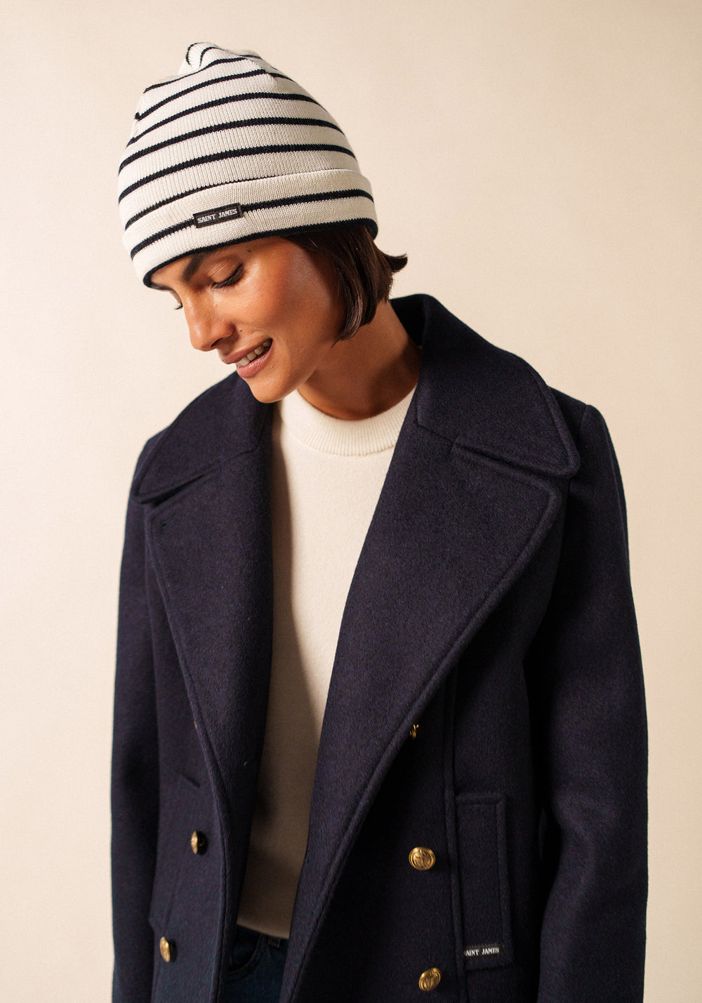 Cartier hat (ECUME/NAVY)