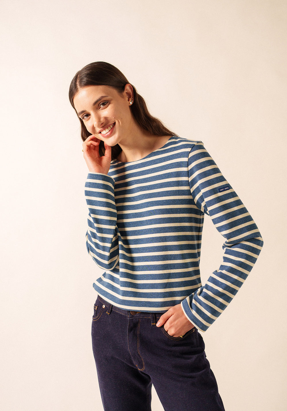 Méridien Breton shirt (JEAN/CHANVRE)