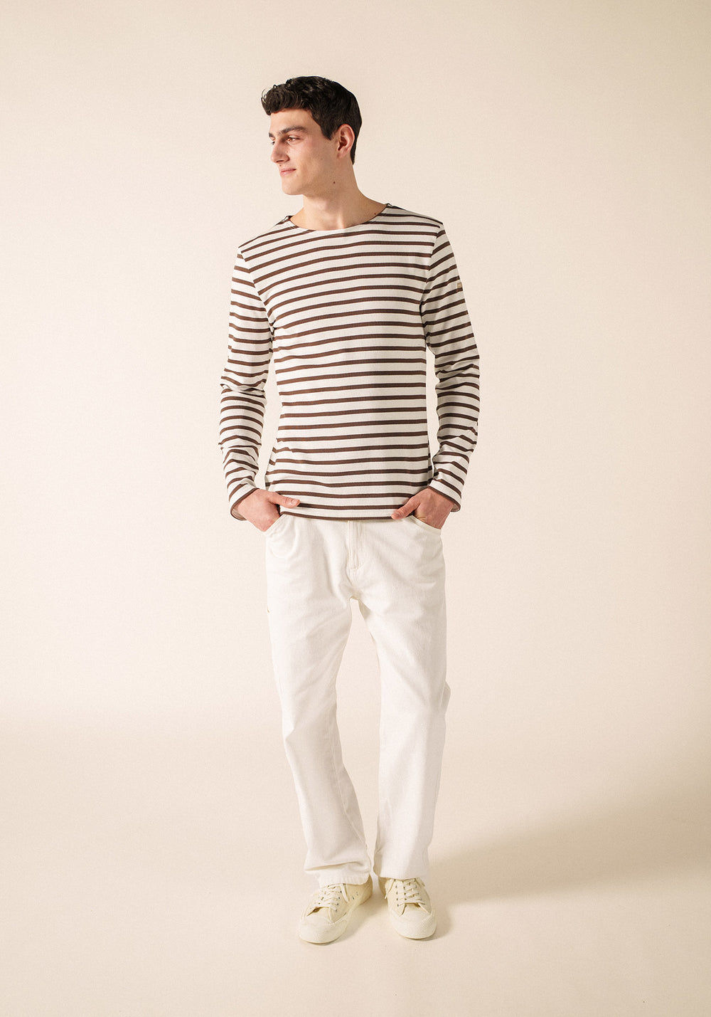 Camisa Méridien Breton (NEIGE/EXPRESSO)