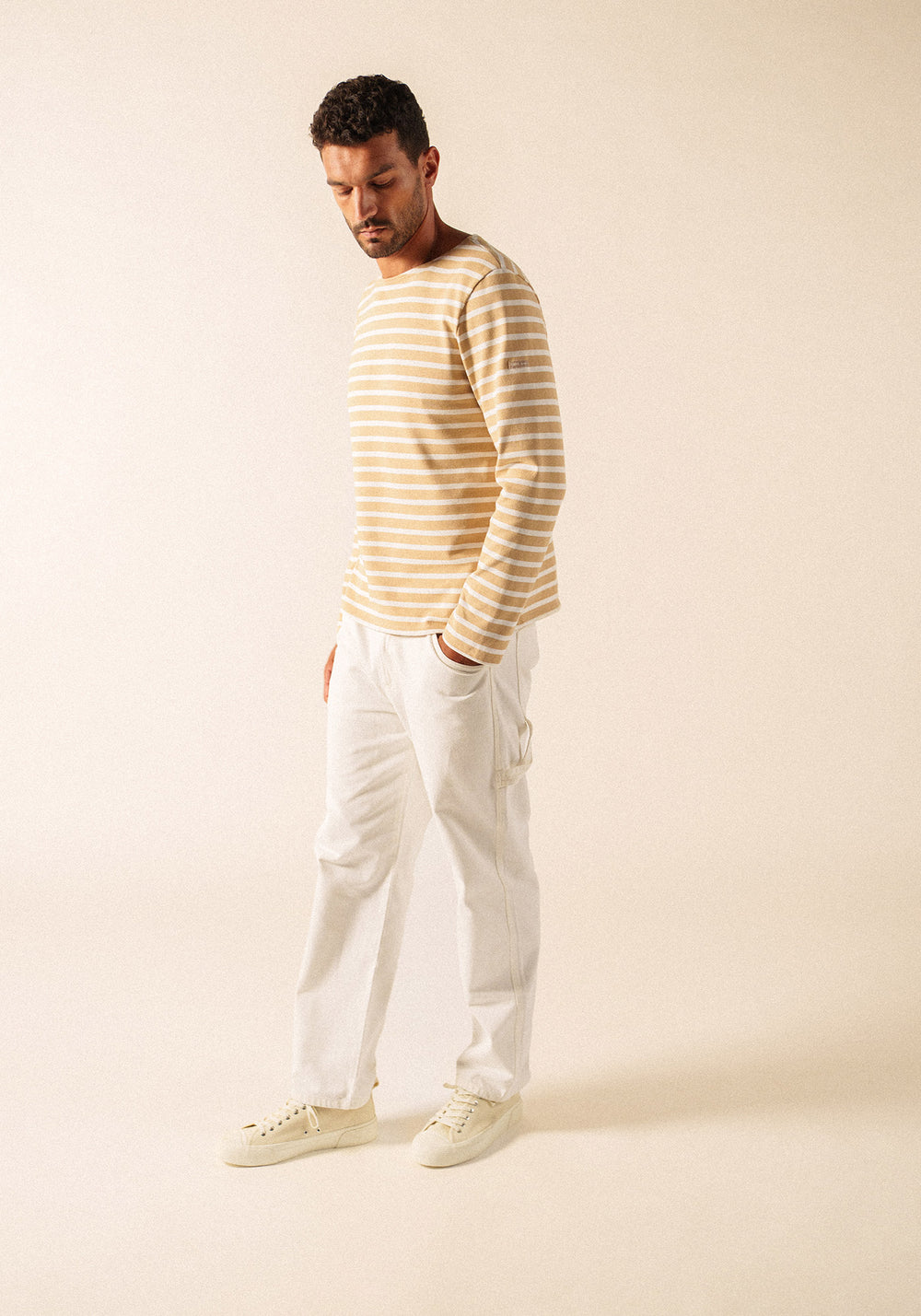 Camisa Méridien Breton (TOILE/NEIGE)