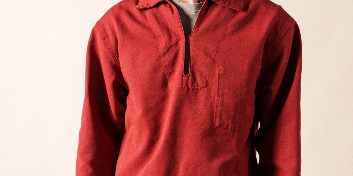 Nemo authentic sailor smock in cotton canvas | SAINT JAMES