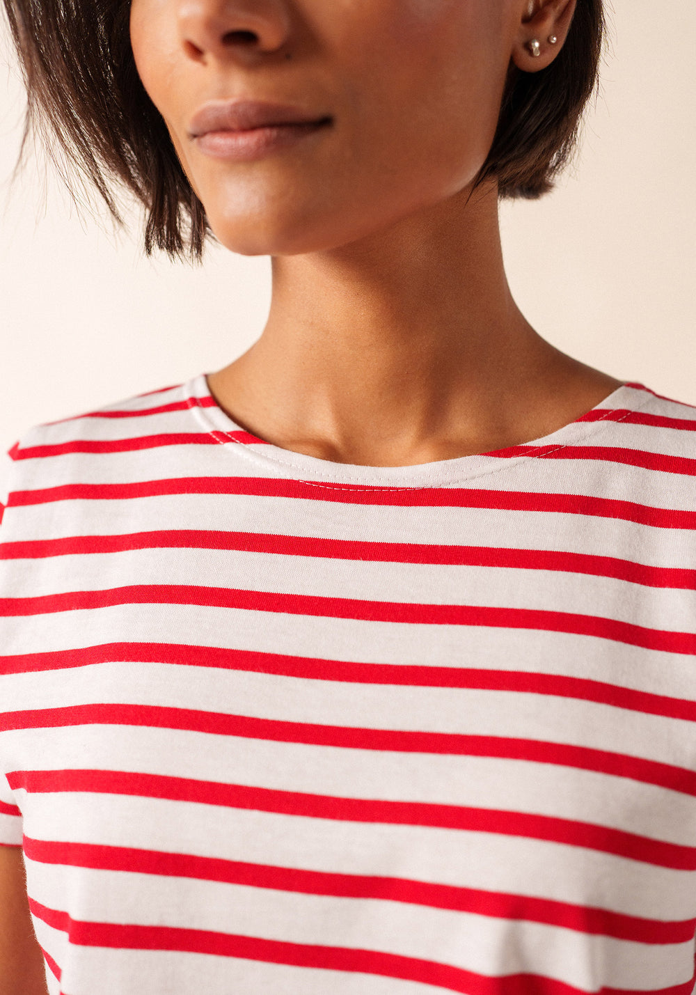 Etrille Breton shirt (NEIGE/TULIPE)
