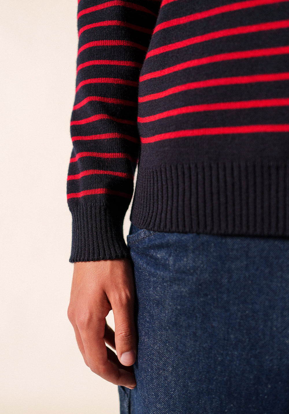 Jersey marinero Binic (NAVY/MEDOC)