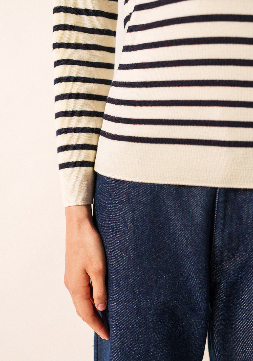 Marée sailor jumper (ECUME/NAVY)