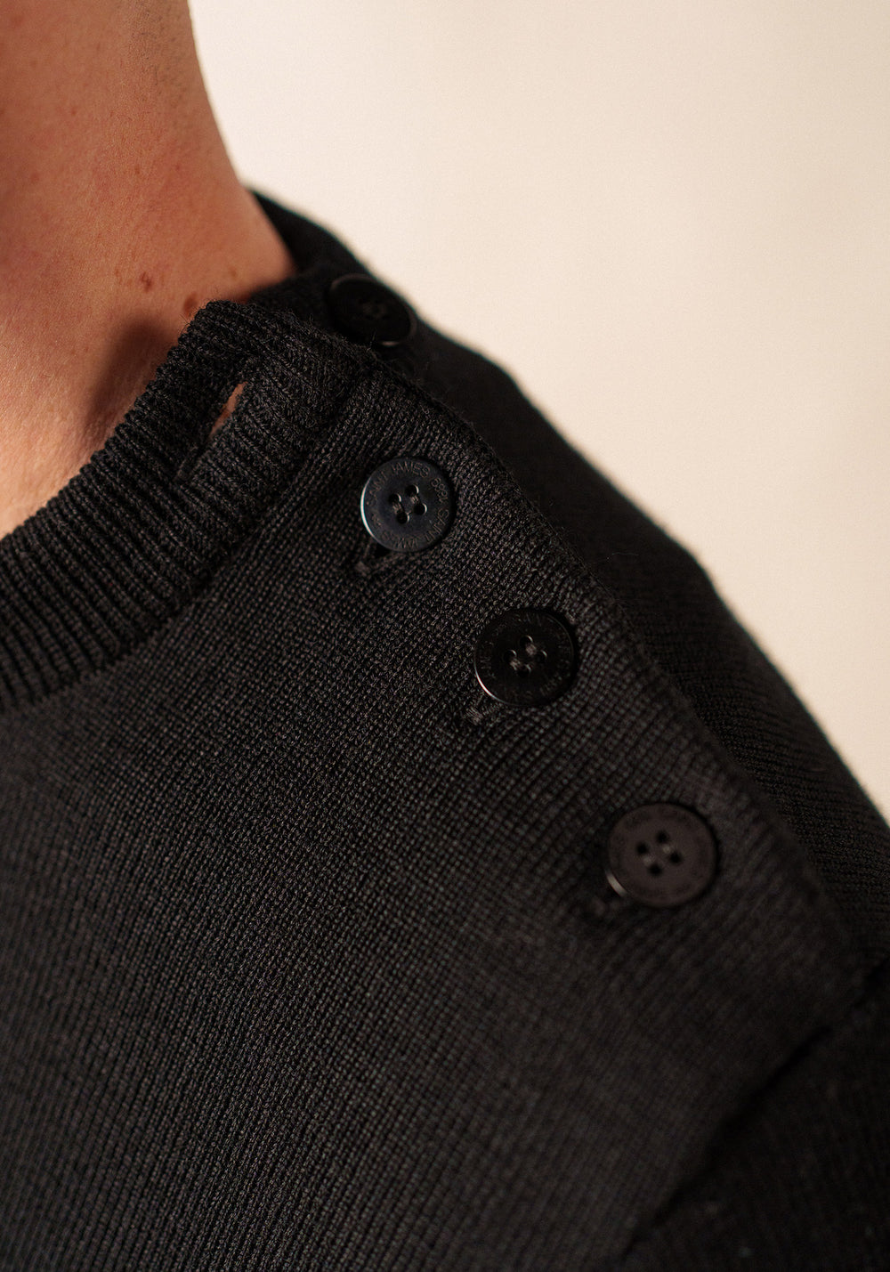 Cancale sailor jumper (NOIR)