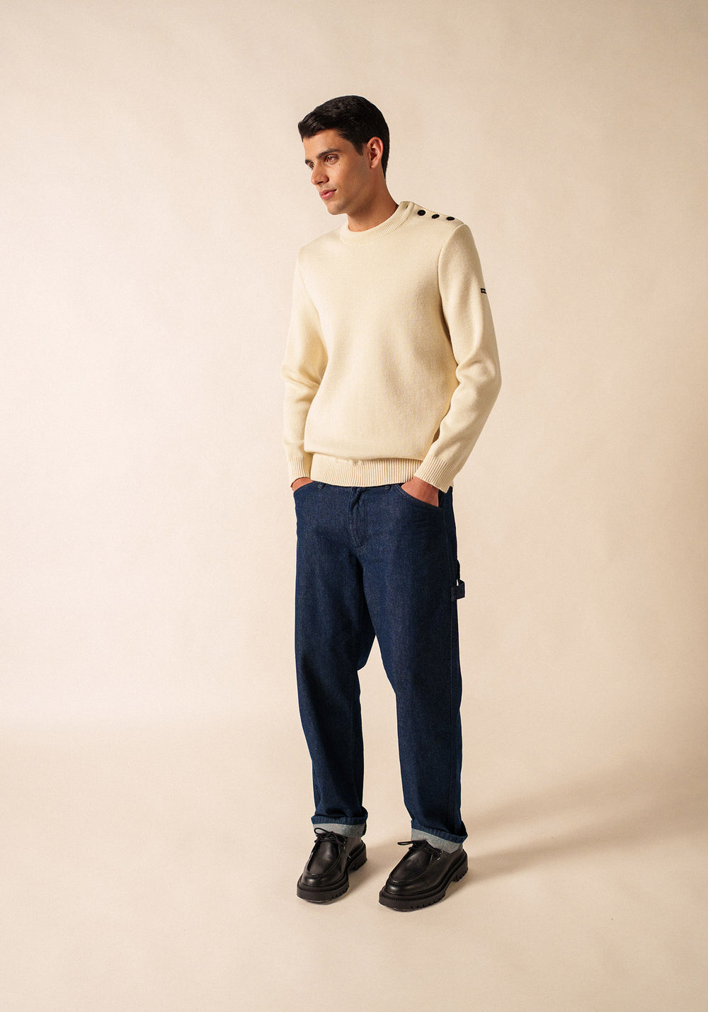 Cancale sailor jumper (ECRU)