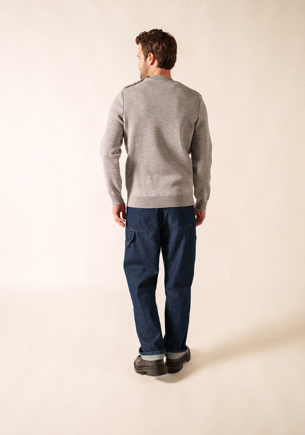 Jersey marinero Cancale (GRIS CLAIR)