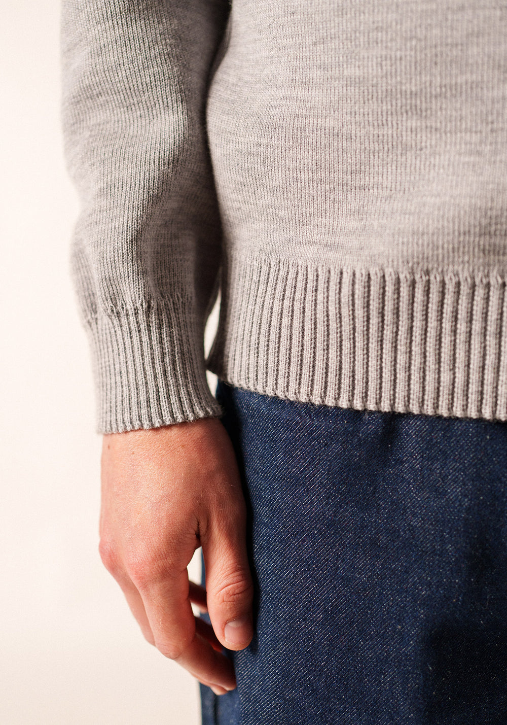 Jersey marinero Cancale (GRIS CLAIR)