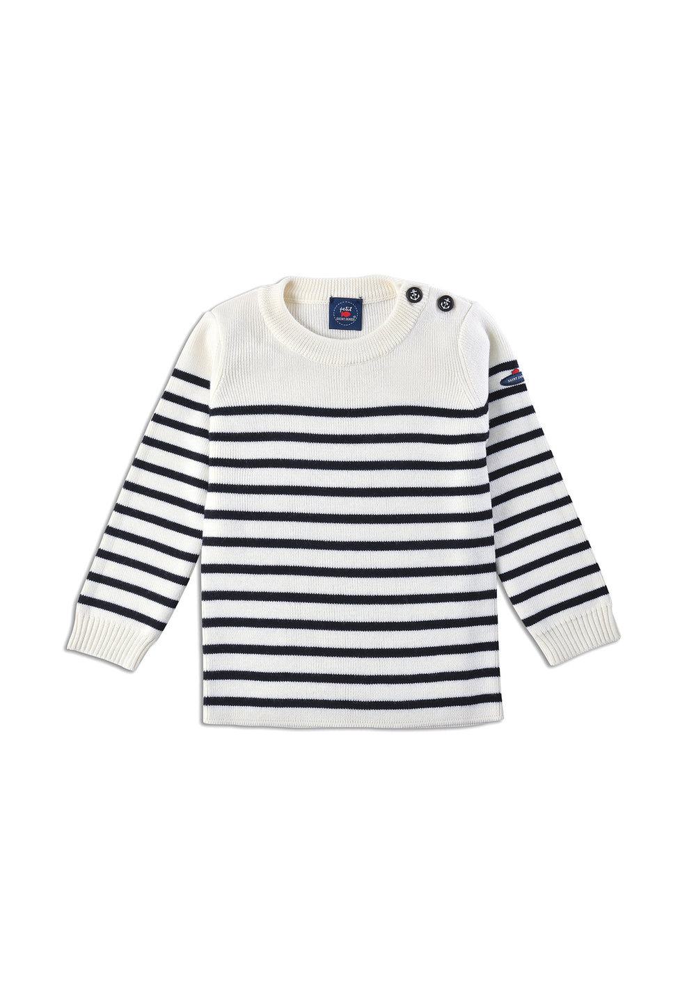 Moussaillon strpied jumper (ECUME/NAVY)