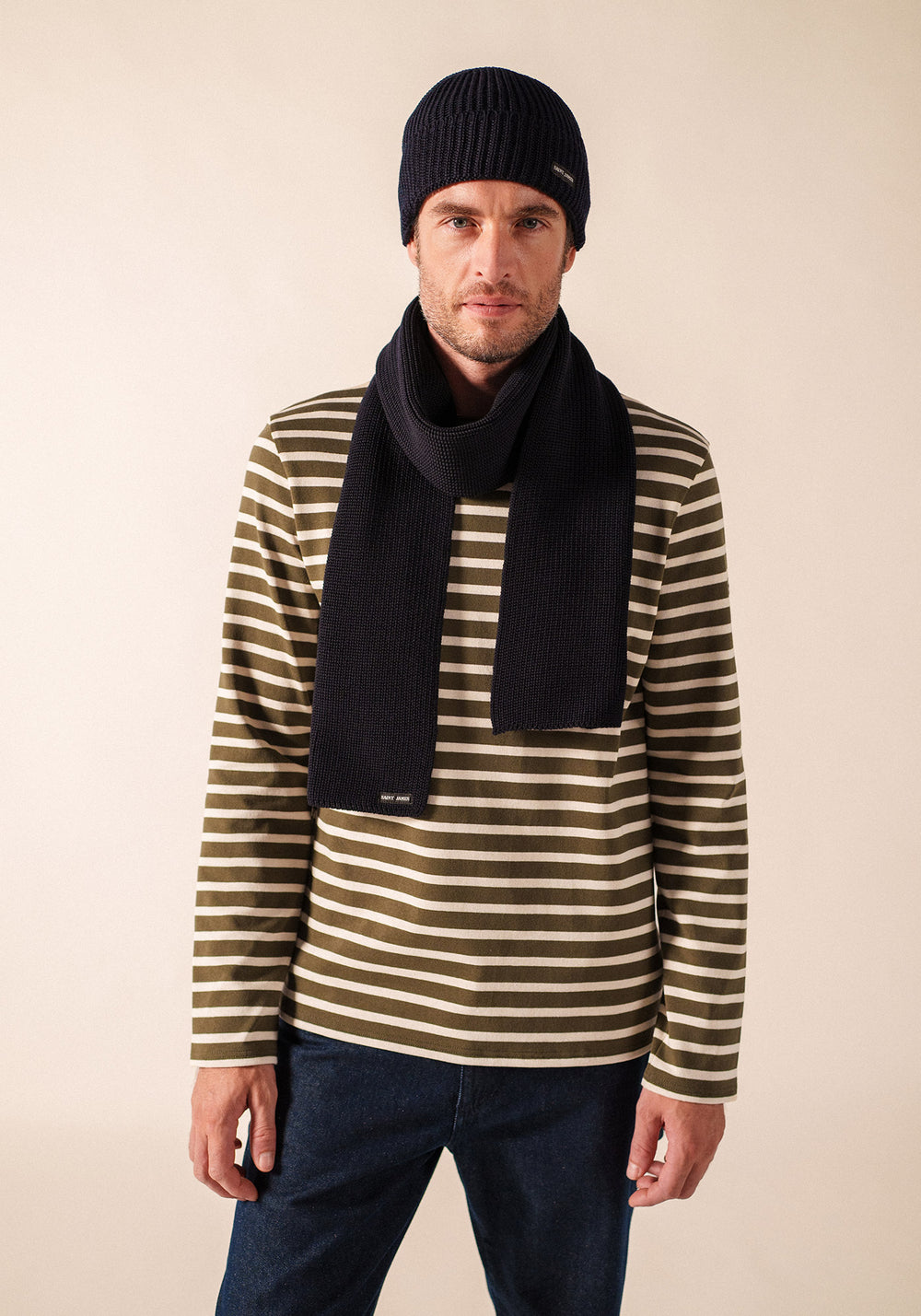 Canoe scarf (NAVY)