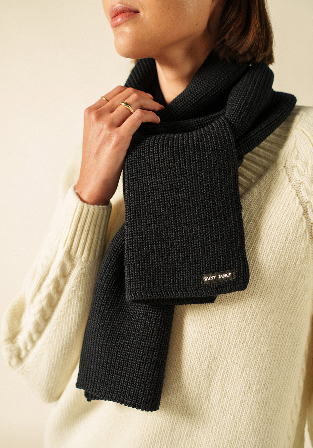 Canoe scarf (NAVY)
