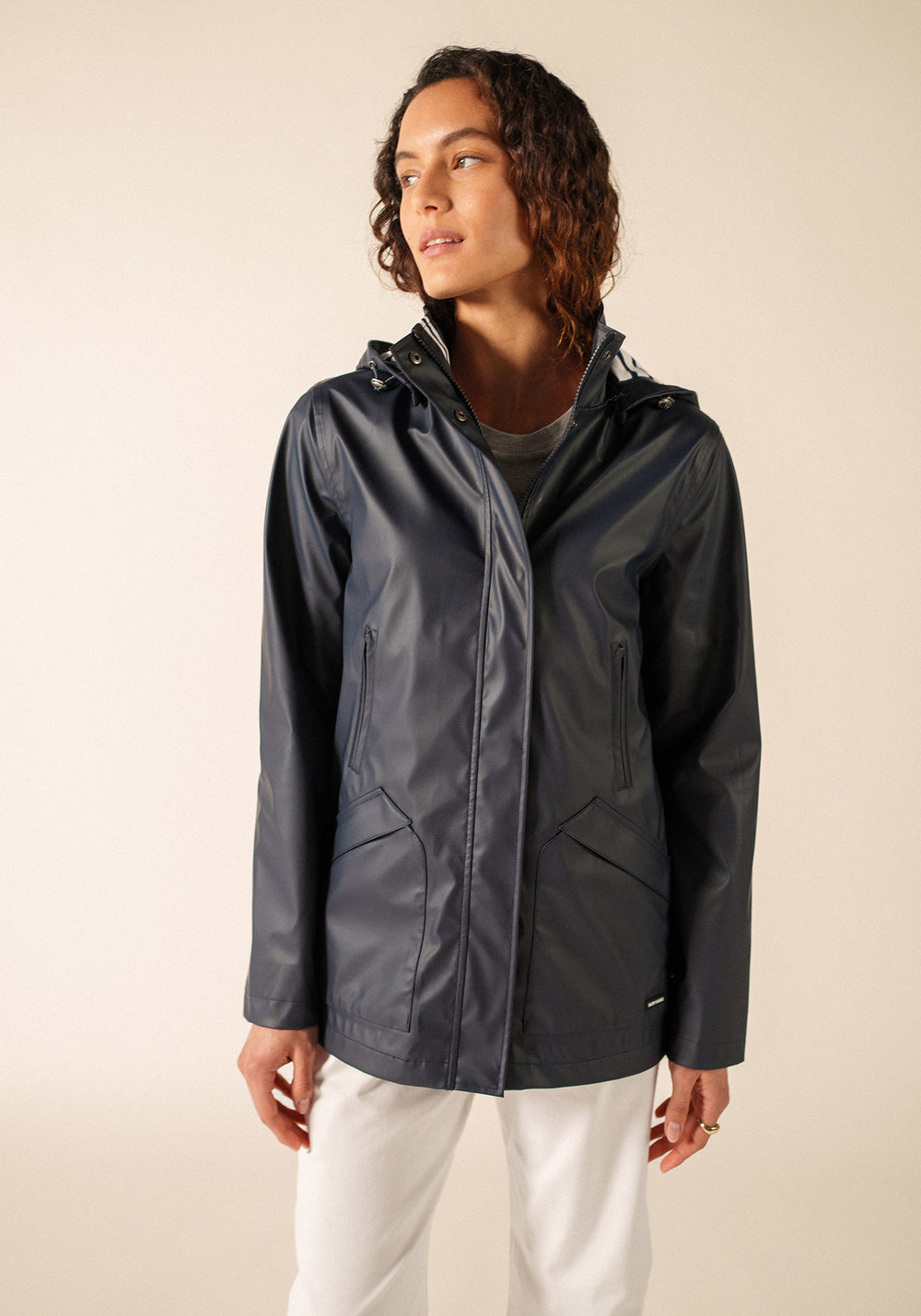 Ste Morgane raincoat (MARINE)