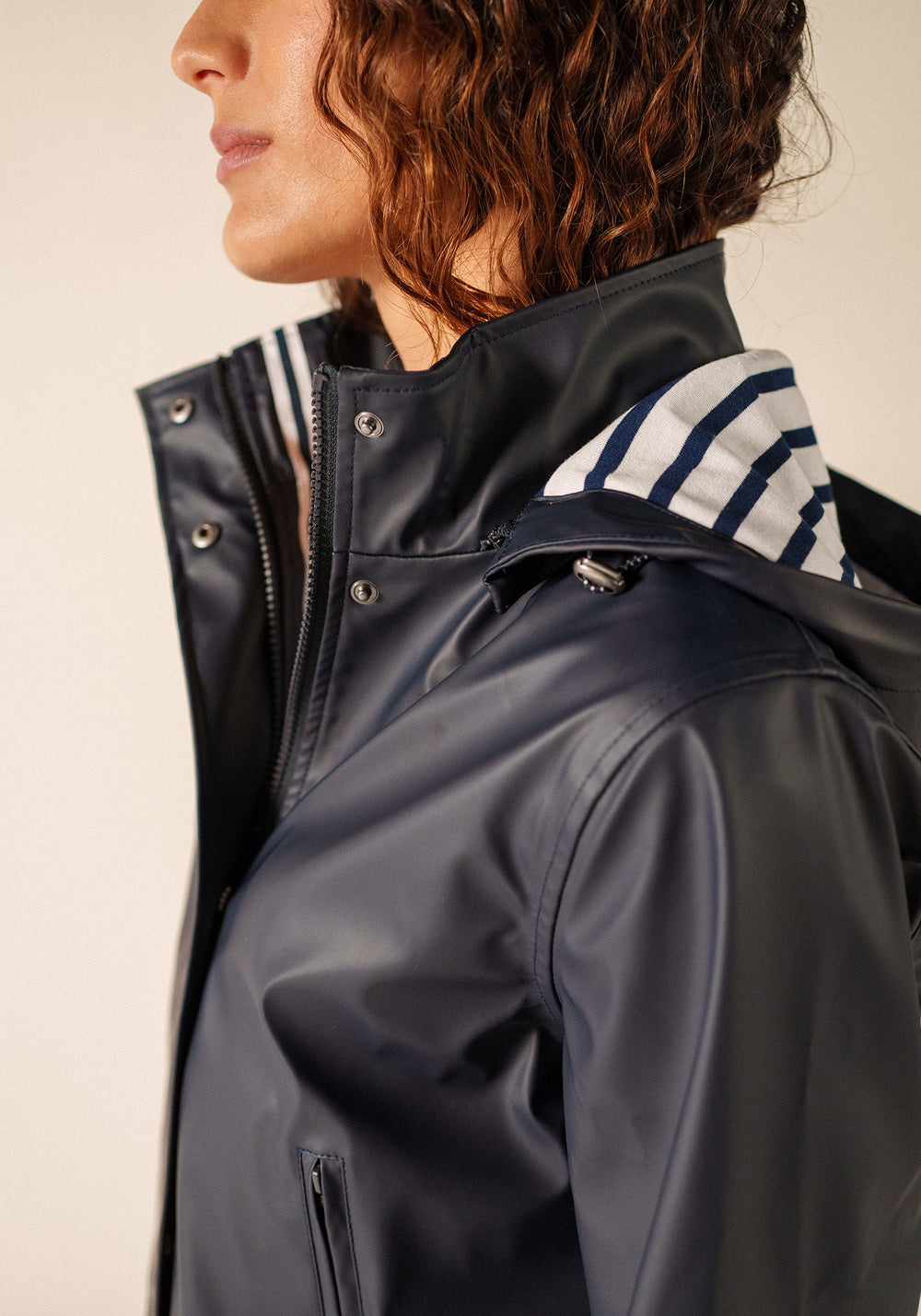 Ste Morgane raincoat (MARINE)