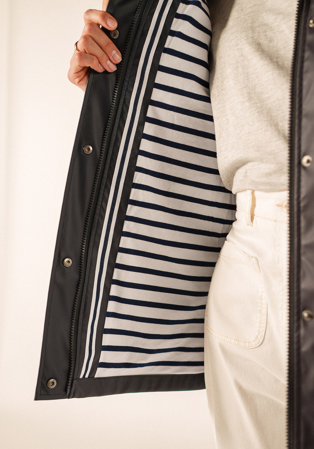 Ste Morgane raincoat (MARINE)