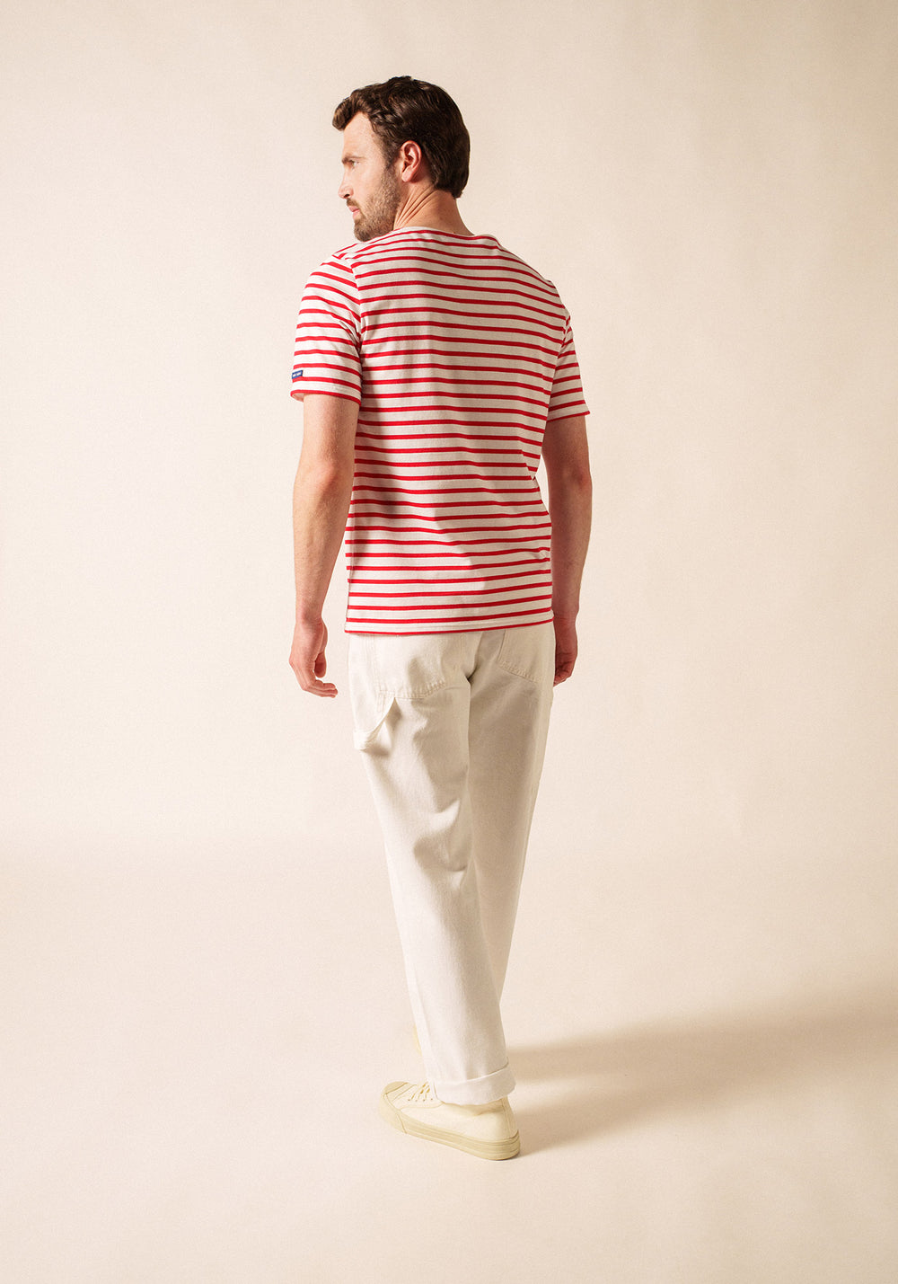 Levant Breton shirt (NEIGE/TULIPE)