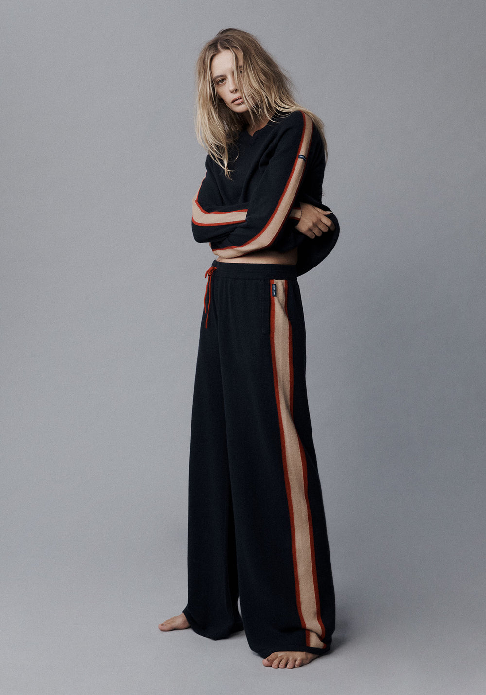 Pantalones Sorrento x Collette Dinnigan (AZUL MARINO/CAMEL/TULIPE)