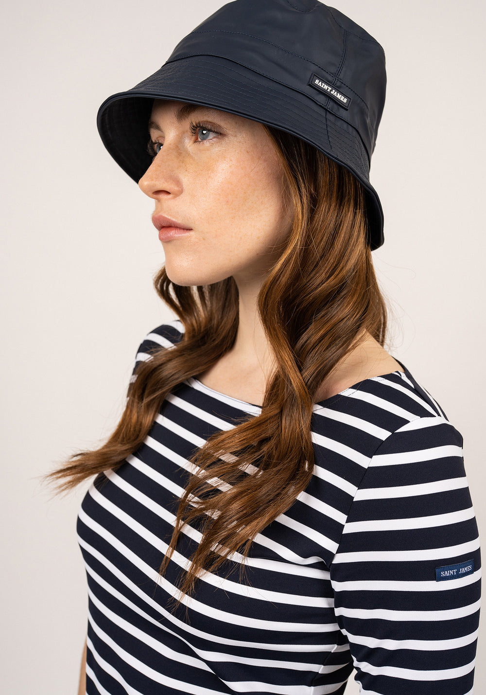 Rain bucket hat (MARINE)