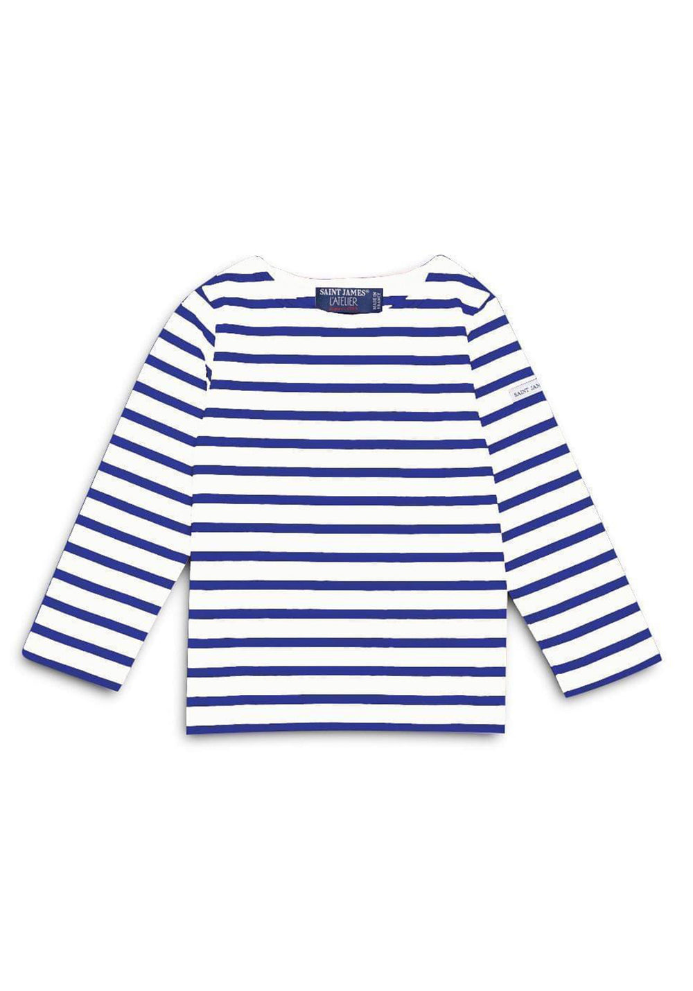 Miniquiers kids Breton shirt (NEIGE/GITANE)