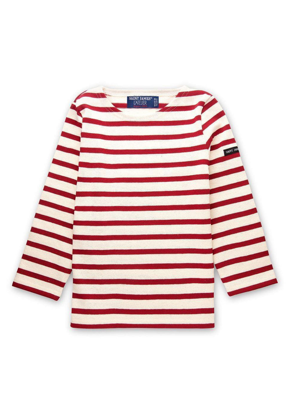 Méridien kid Breton shirt (ECRU/PERSAN)