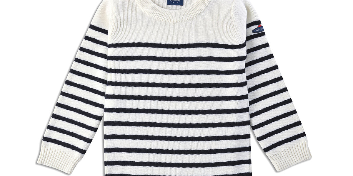 Moussaillon striped sailor jumper for kids in blended wool | Saint James®  Official Site – Saint James [EU]