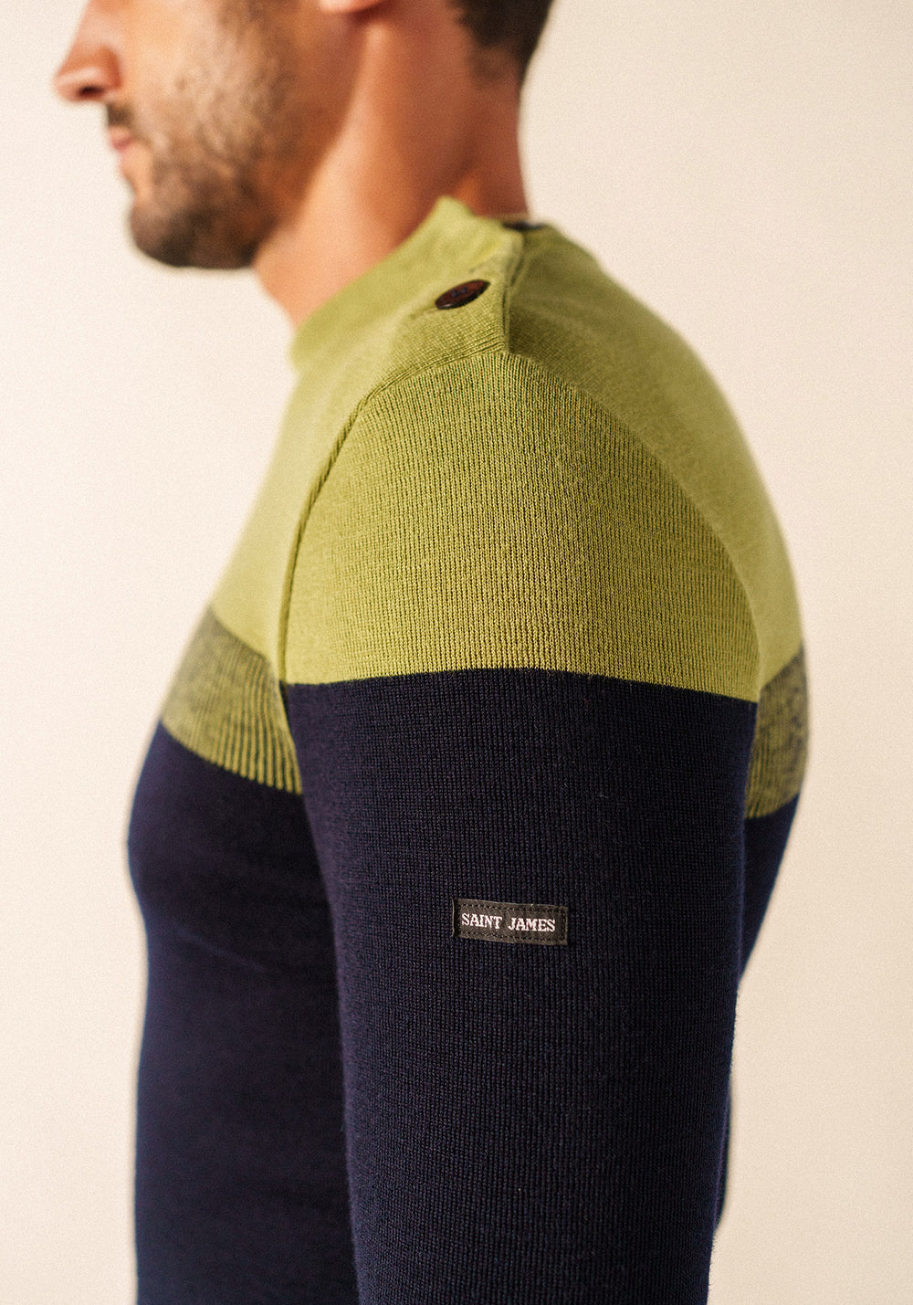 Bretagne sailor jumper (MARINE/OIL)