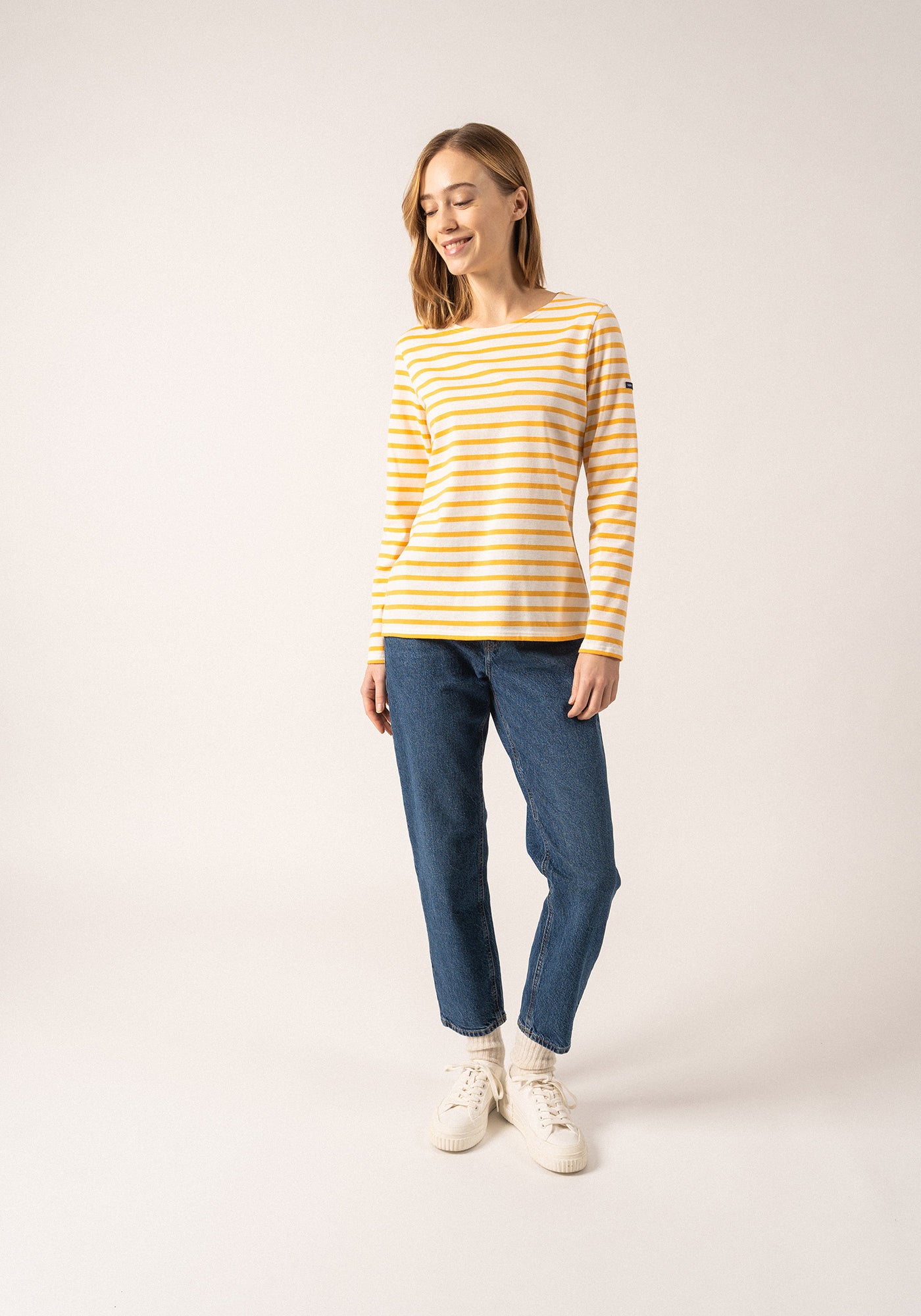 Minquidame Breton shirt (ECUME/AMBRE)