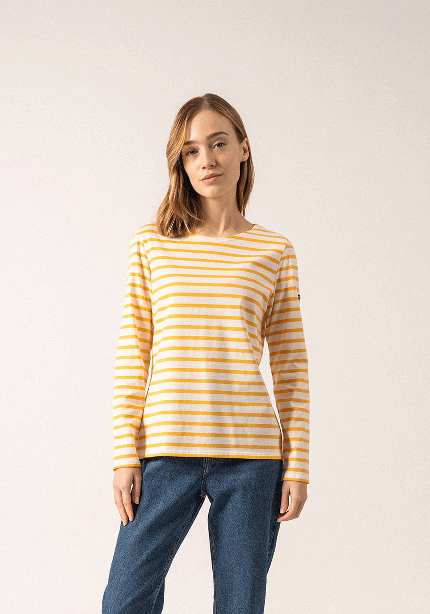 Minquidame Breton shirt (ECUME/AMBRE)