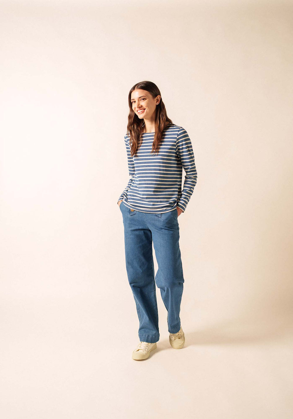 Minquidame Breton shirt (JEAN/CHANVRE)