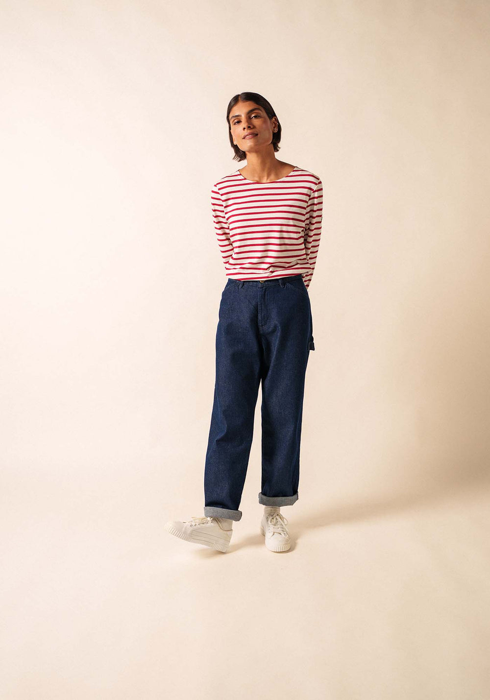 Minquidame Breton shirt (ECRU/PERSAN)