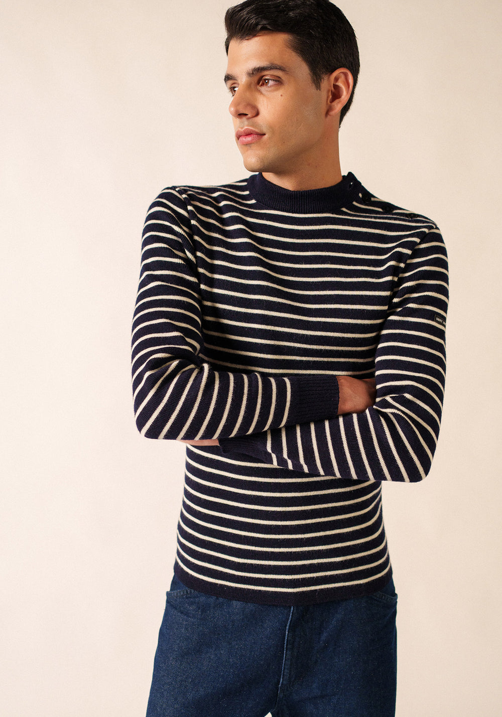 Matelot sailor jumper (MARINE/ECRU)