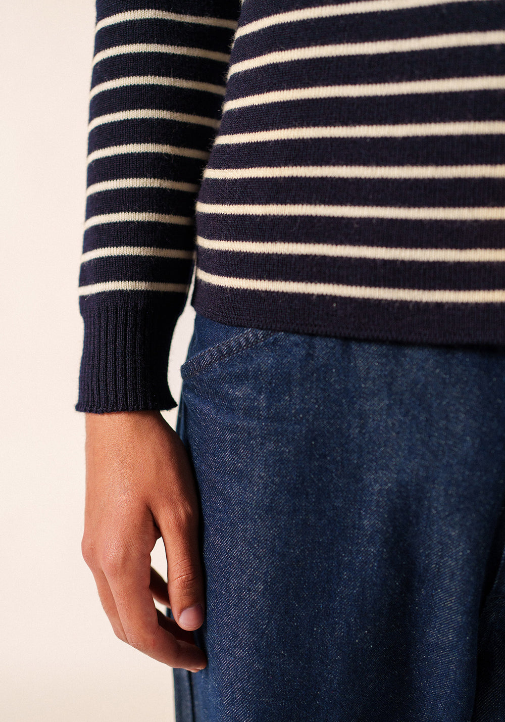 Matelot sailor jumper (MARINE/ECRU)