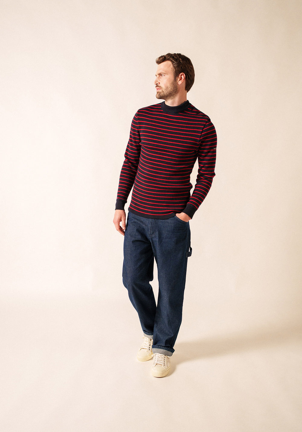Matelot sailor jumper (NAVY/MEDOC)