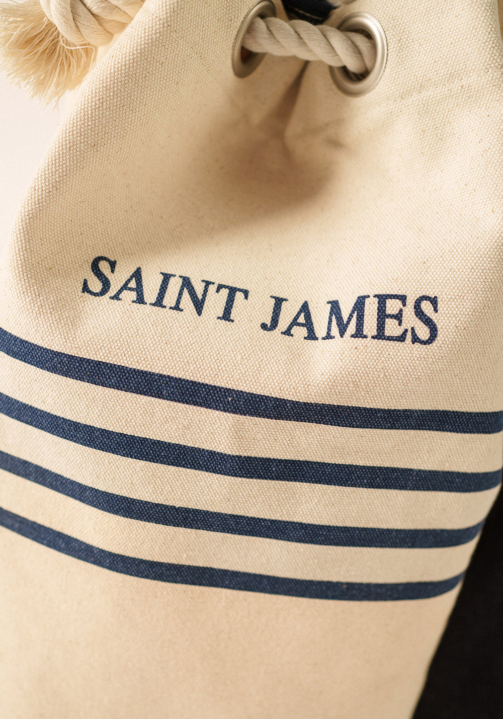 Duffle bag (ECRU/MARINE)