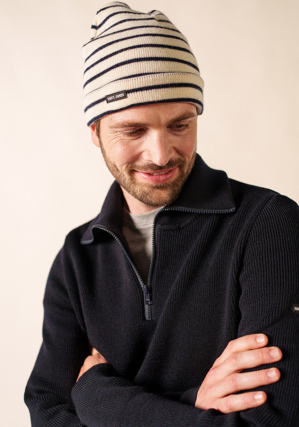 Sailor hat (ECRU/MARINE)