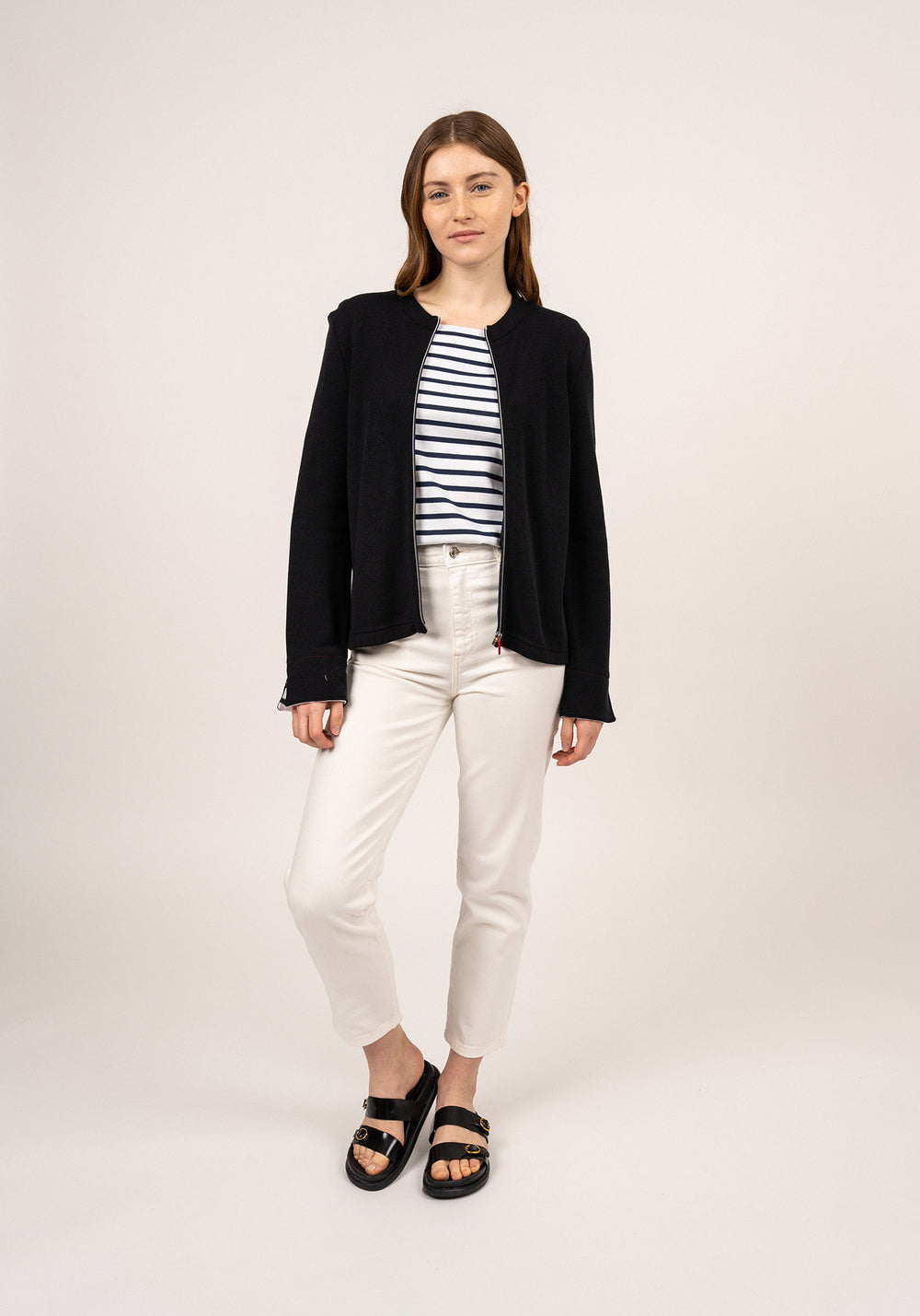 La Rochelle cardigan (NAVY)