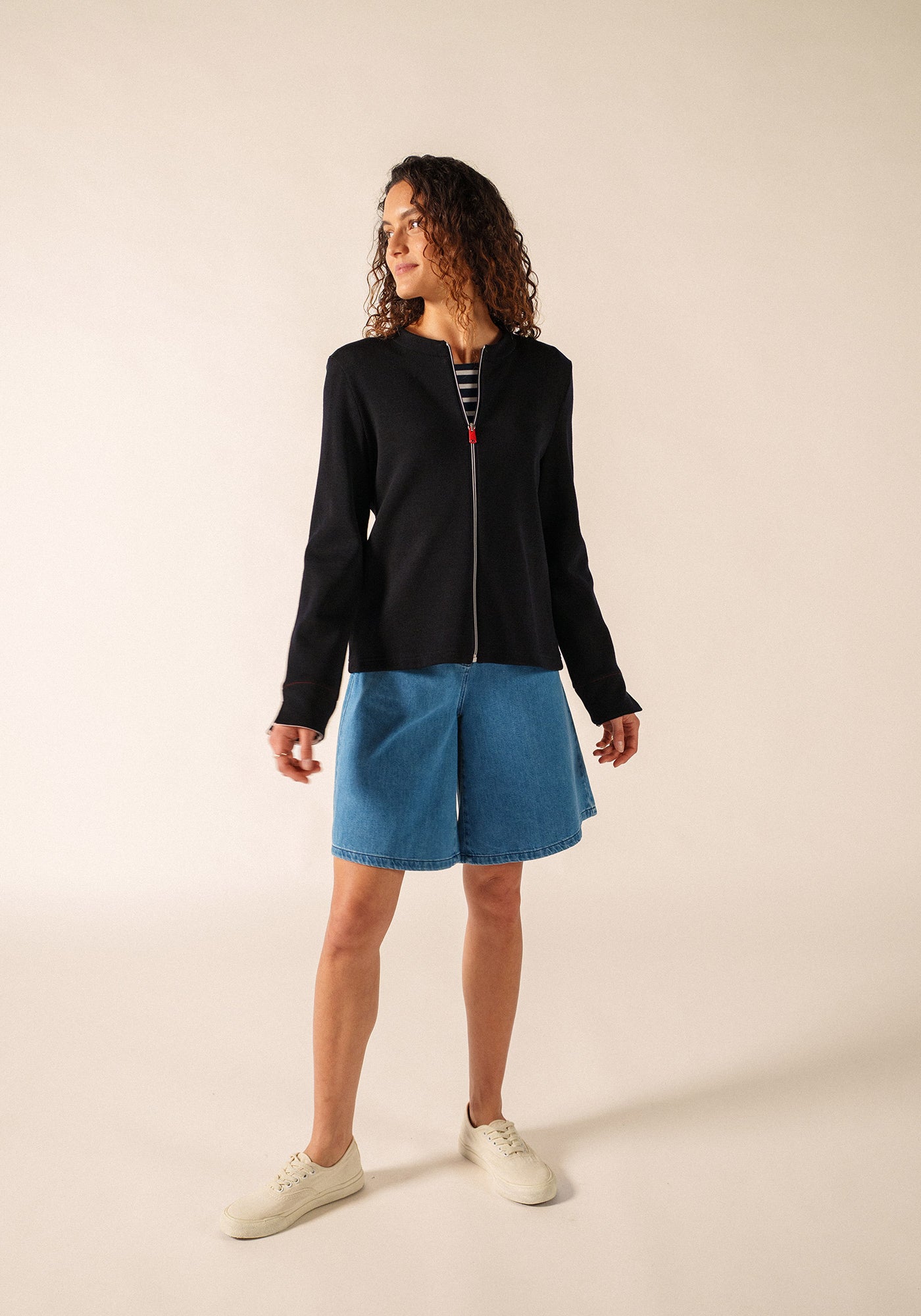 Cárdigan La Rochelle (AZUL MARINO)