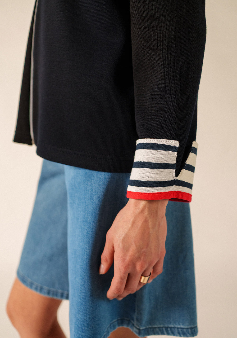 Cárdigan La Rochelle (AZUL MARINO)